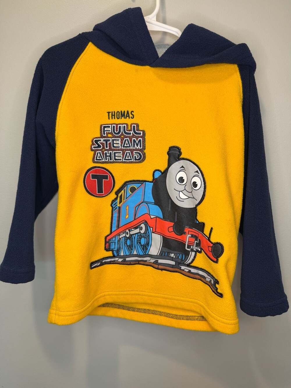 Thomas & Friends Full Steam Ahead Fleece Hoodie Size 4T